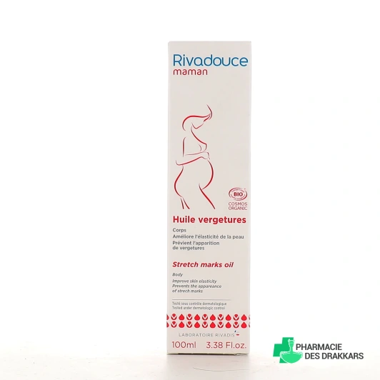 Rivadouce Maman Huile vergetures Bio
