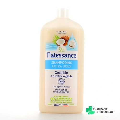 Natessance Shampooing Hydratant Douceur