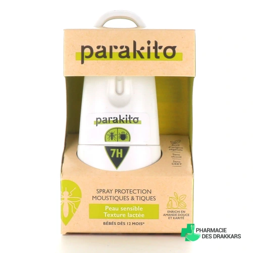 Parakito Spray Anti-Moustiques Peau Sensible