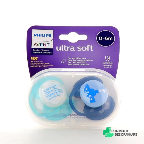 Avent Sucettes Ultra Soft
