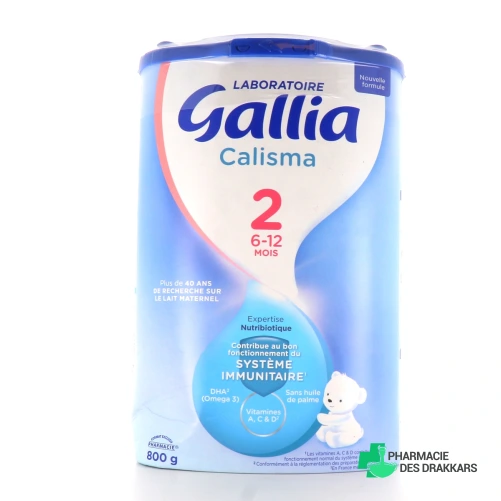 Gallia Calisma 2 Lait 2ème âge