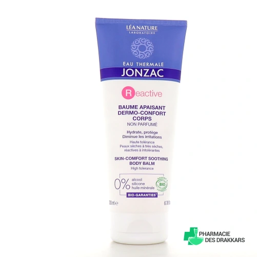 Jonzac Reactive Baume corps apaisant dermo-confort