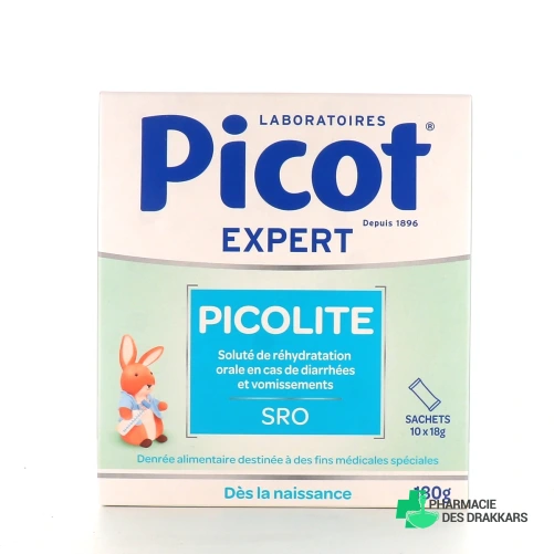 Picot Picolite Soluté de Réhydratation Orale