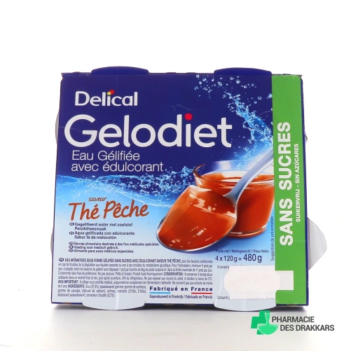 Gelodiet Eau Gélifiée Aromatisée