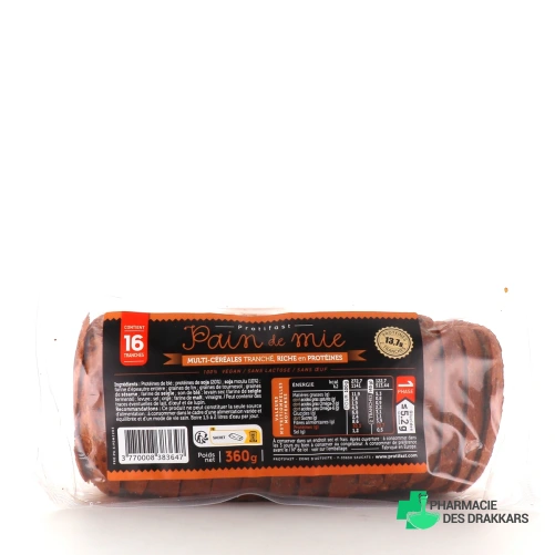 Protifast Pain de Mie Multi-Céréales Protéiné