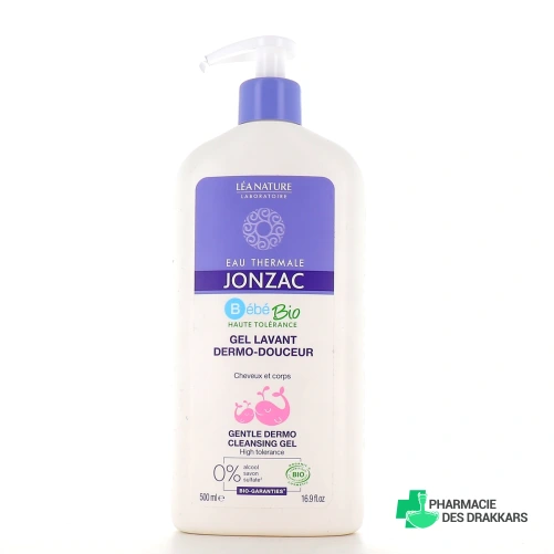 Jonzac Bébé Gel Lavant Dermo-Douceur Bio