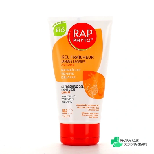 Rap Phyto Gel Fraîcheur Jambes Légères Bio