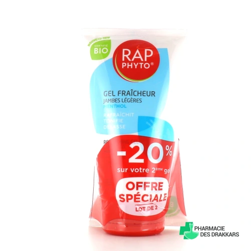 Rap Phyto Gel Fraîcheur Jambes Légères Bio