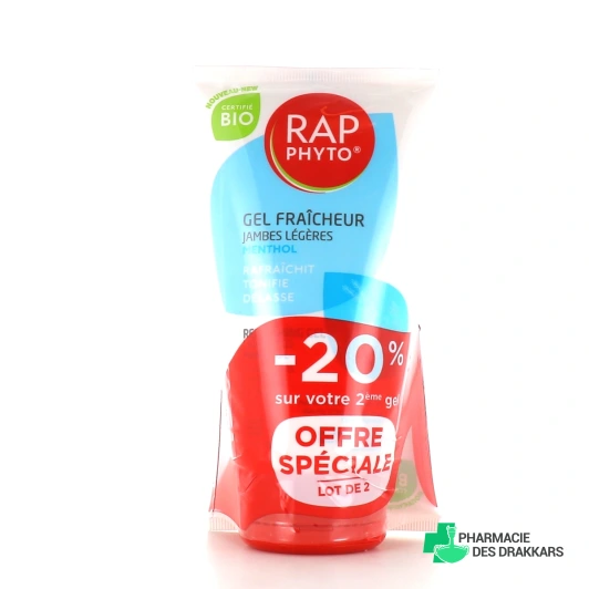 Rap Phyto Gel Fraîcheur Jambes Légères Bio