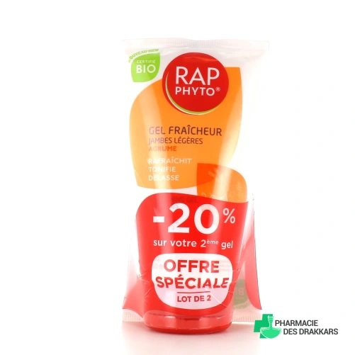 Rap Phyto Gel Fraîcheur Jambes Légères Bio