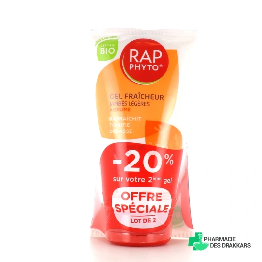 Rap Phyto Gel Fraîcheur Jambes Légères Bio