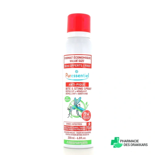 Puressentiel Anti-Pique Spray Répulsif + Apaisant