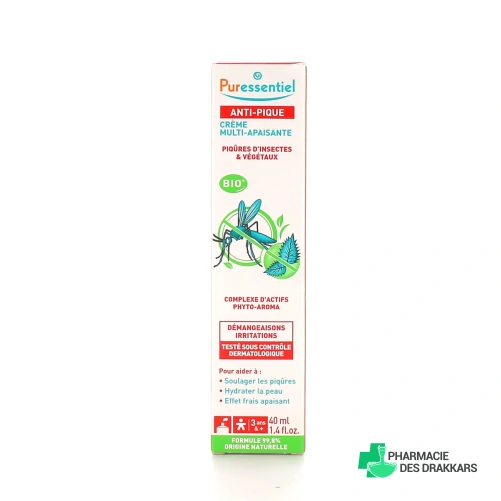 Puressentiel Anti-Pique Crème Multi-Apaisante Bio
