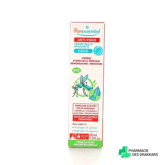 Puressentiel Anti-Pique Crème Multi-Apaisante Bébé Bio