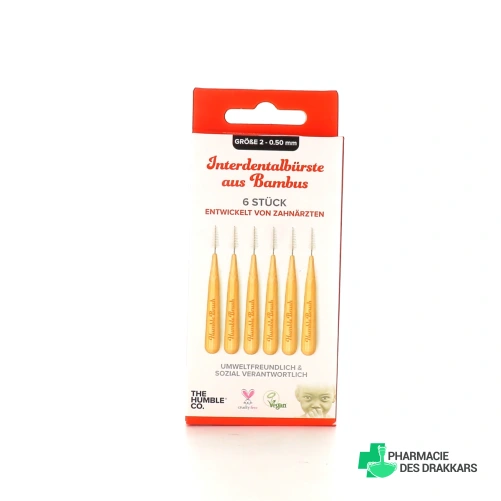 The Humble Co Brossettes Interdentaires Bambou
