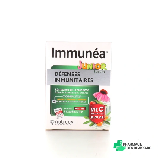 Immunéa Junior & Adulte Défenses immunitaires