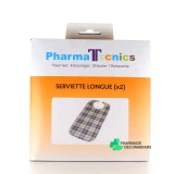 PharmaTecnics Serviette Longue - Vue 360°