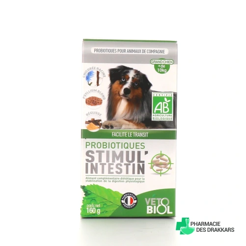 Vétobiol Bio Probiotiques Stimul'Intestin