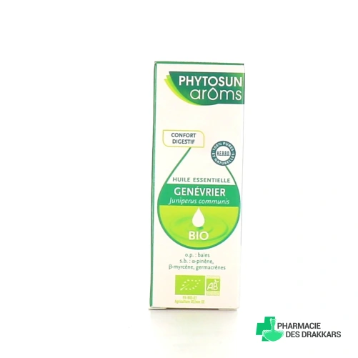 Phytosun Aroms Huile Essentielle Genévrier Bio - Vue 360°