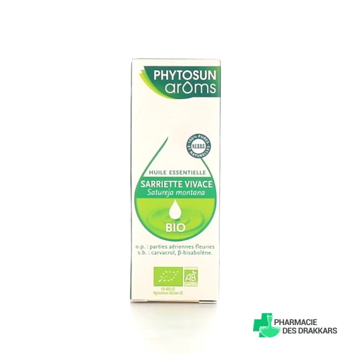 Phytosun Aroms Huile Essentielle Sariette Vivace Bio