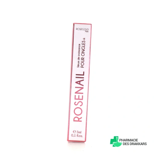 Rosegold Rosenail Sérum de Croissance pour Ongles