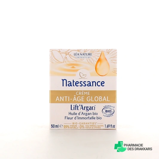 Lift'Argan Crème Anti-Age Global Immortelle Bio