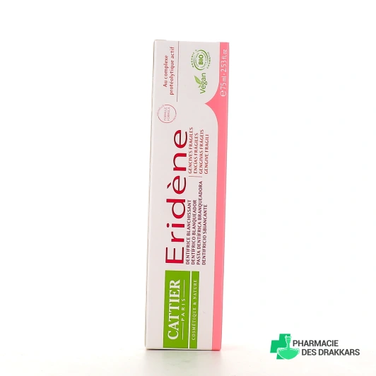 Cattier Eridène Dentifrice Bio Gencives Fragiles