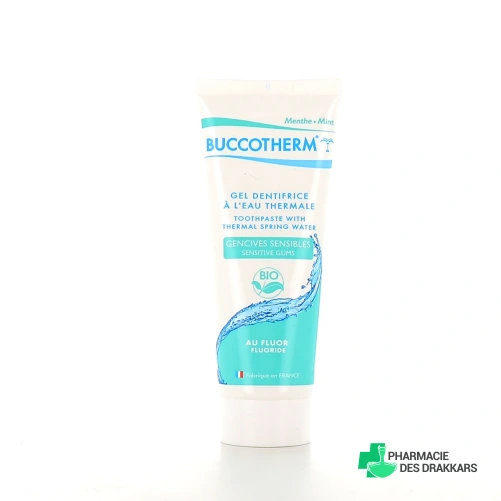Buccotherm Dentifrice Bio Eau Thermale Gencives Sensibles