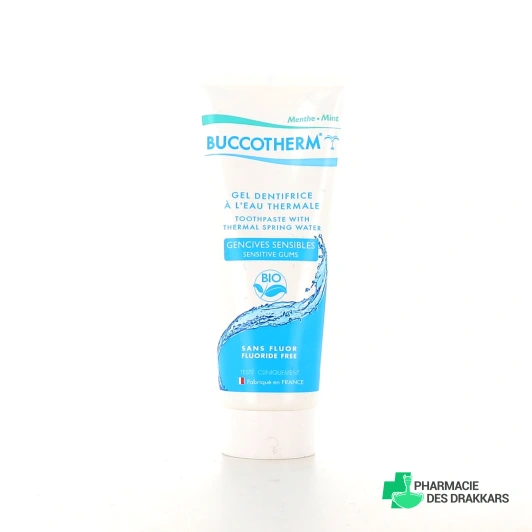 Buccotherm Dentifrice Bio Eau Thermale Gencives Sensibles