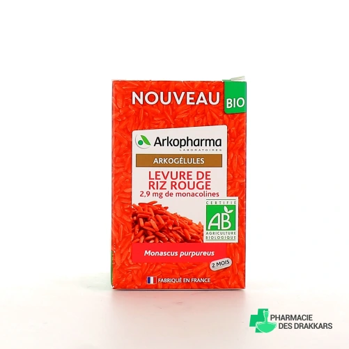Arkogélules Levure de Riz Rouge Bio
