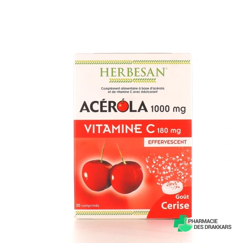 Herbesan Acérola Vitamine C Effervescent