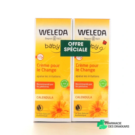 Weleda Bébé Calendula Crème pour le change Bio