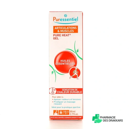 Puressentiel Articulations & Muscles Pure Heat Gel Chauffant - Vue 360°