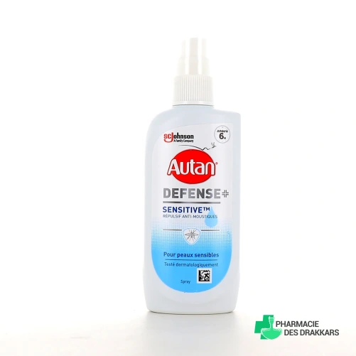 Autan Defense Sensitive Répulsif Anti-Moustiques