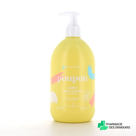 Poupon Liniment Huile d'Olive Bio Extra Vierge