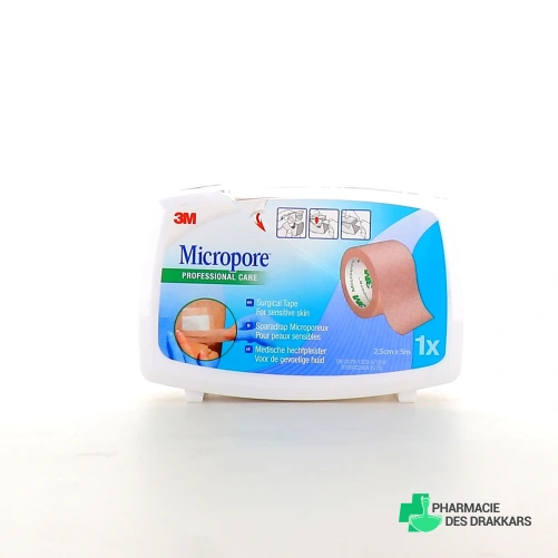 3M Micropore Sparadrap Microporeux