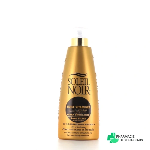 Soleil Noir Huile Vitaminée Ultra Bronzante