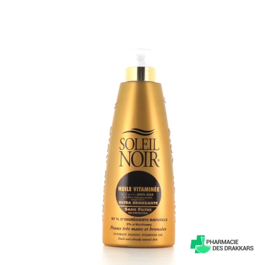 Soleil Noir Huile Vitaminée Ultra Bronzante