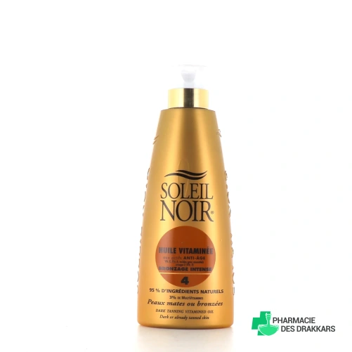Soleil Noir Huile Vitaminée Bronzage Intense