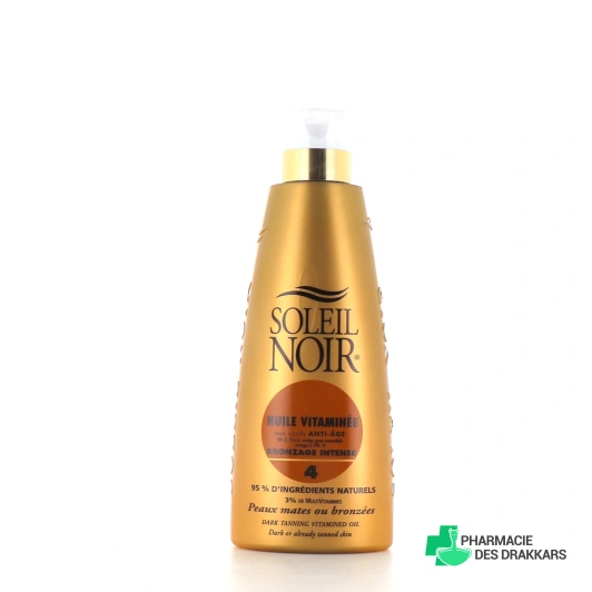 Soleil Noir Huile Vitaminée Bronzage Intense