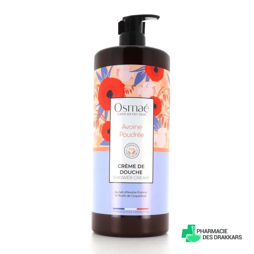 Osmaé Crème De Douche Avoine Poudrée