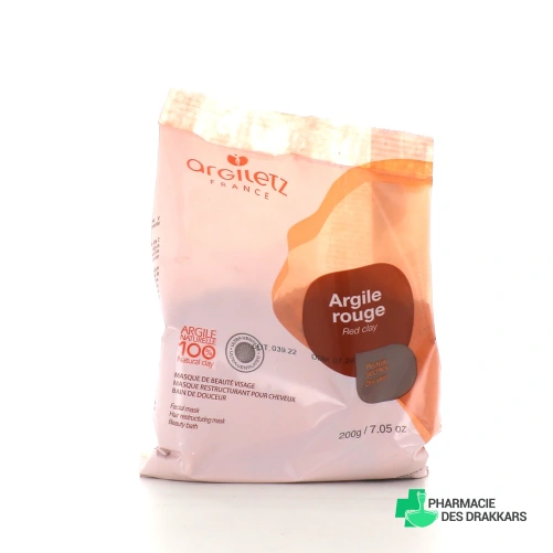 Argiletz Argile rouge en poudre ultra-ventilée