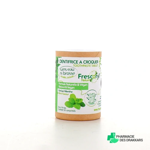Frescoryl Dentifrice à Croquer