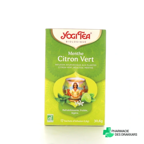 Yogi Tea Menthe Citron Vert