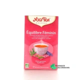 Yogi Tea Tisane Ayurvédique Equilibre Féminin - Vue 360°