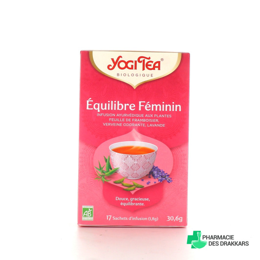 Yogi Tea Tisane Ayurvédique Equilibre Féminin