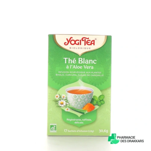 Yogi Tea Thé blanc à l'Aloe Vera