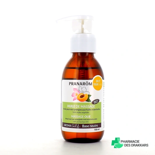 Pranarom Aromaself Huile de Massage Bio