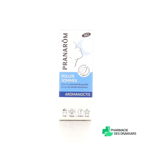 Pranarom Aromanoctis Roller Sommeil Bio