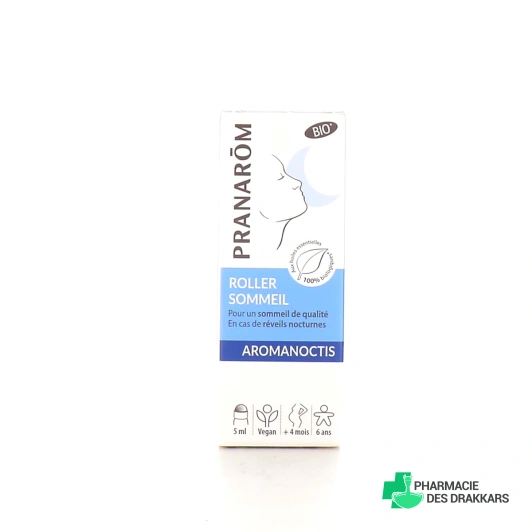Pranarom Aromanoctis Roller Sommeil Bio